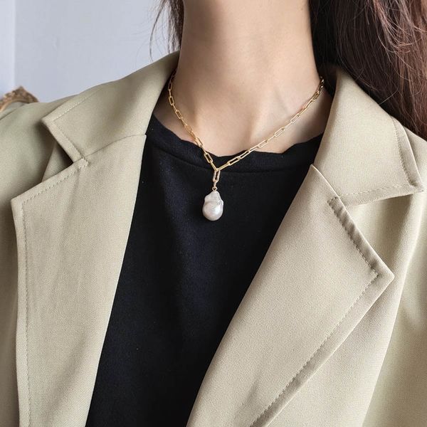 real pearls necklace jewelry baroque irregular fresh water pearl 925 silver necklace kolye joyas de plata 925 colares
real pearls necklace jewelry baroque irregular fresh water pearl 925 silver necklace kolye joyas de plata 925 colares