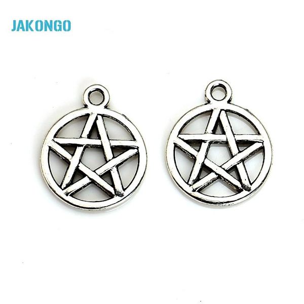 wholesale-20pcs vintage antique silver plated pentacle star charms pendants for jewelry making diy handmade 20x16mm b201, Bronze;silver
wholesale-20pcs vintage antique silver plated pentacle star charms pendants for jewelry making diy handmade 20x16mm b201, Bronze;silver