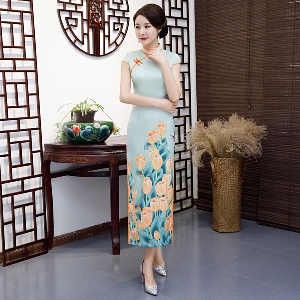 plus size xxxxl chinese women's elegant long qipao printed lady qipao silm dress oriental female cheongsam dress clothing, Red
plus size xxxxl chinese women's elegant long qipao printed lady qipao silm dress oriental female cheongsam dress clothing, Red