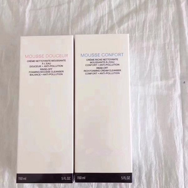 fashion brand facial cleanser skin care mousse confort & mousse douceur foaming cleanser 150ml le blanc makeup remover with logo dhl free
fashion brand facial cleanser skin care mousse confort & mousse douceur foaming cleanser 150ml le blanc makeup remover with logo dhl free