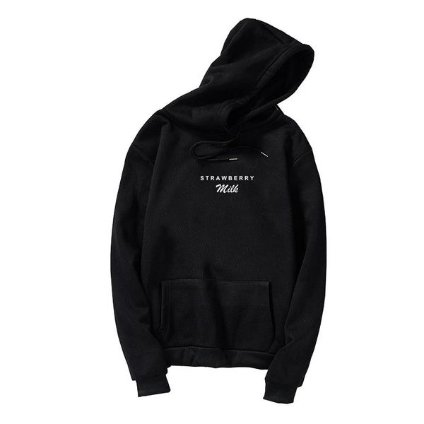 korean hoodies women casual harajuku loose fleece hooded sweatshirts men funny strawberry milk letter printed oversized pullover, Black
korean hoodies women casual harajuku loose fleece hooded sweatshirts men funny strawberry milk letter printed oversized pullover, Black