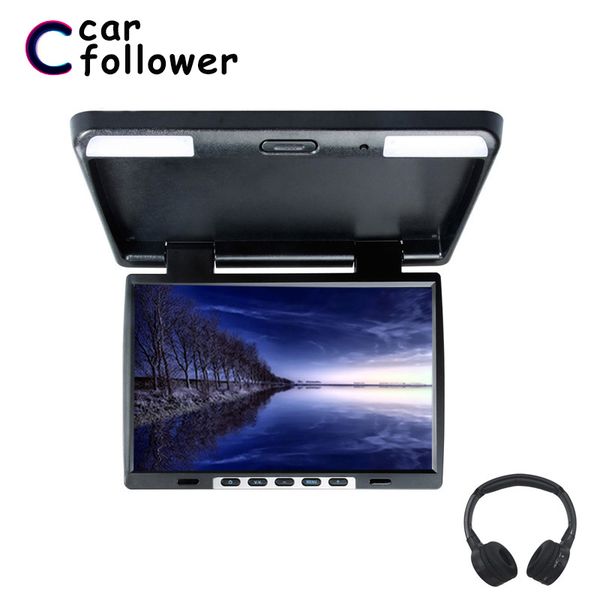 15.4 inch roof mount flip down 1024*760 tft lcd monitor mp5 ir transmitter adjustable view screen dome led light car tv
15.4 inch roof mount flip down 1024*760 tft lcd monitor mp5 ir transmitter adjustable view screen dome led light car tv
