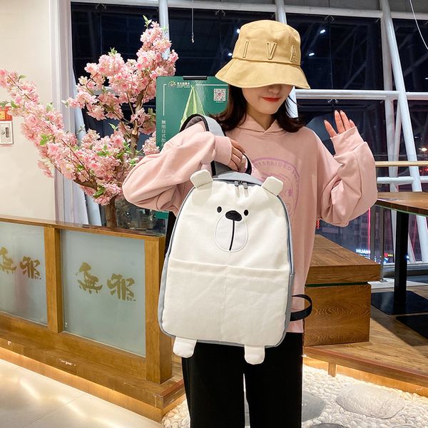 creative japanese cute bear backpack hamster funny canvas student backpack soft girl personality school bags
creative japanese cute bear backpack hamster funny canvas student backpack soft girl personality school bags