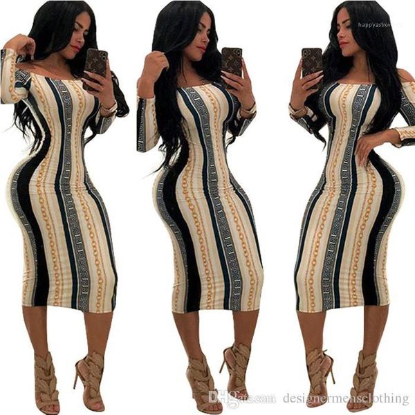 party dresses long sleeve slash neck skinny dress lady striped club dresses female clothing new arrival summer, White;black
party dresses long sleeve slash neck skinny dress lady striped club dresses female clothing new arrival summer, White;black