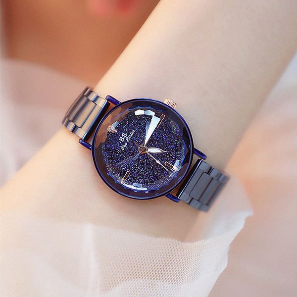 starry sky dial crystal watch women fashion stainless steel quartz watch roman scale multi cutting surface mirror women, Slivery;brown
starry sky dial crystal watch women fashion stainless steel quartz watch roman scale multi cutting surface mirror women, Slivery;brown