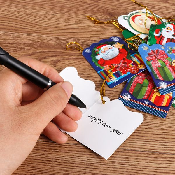 144pcs santa claus mini greeting cards message card christmas holiday blessing card christmas tree hanging ornaments lp0142
144pcs santa claus mini greeting cards message card christmas holiday blessing card christmas tree hanging ornaments lp0142