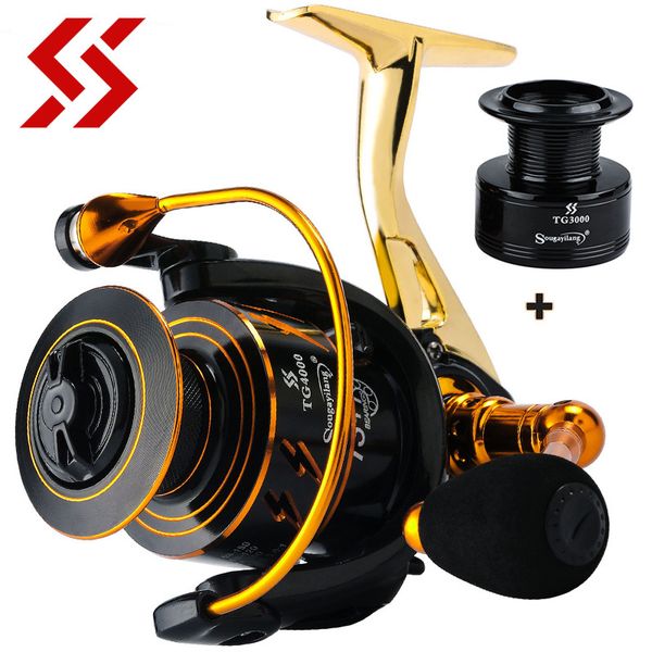 sougayilang 13+1bb 5.0:1 fishing reel 1000h 2000h 3000h 4000h spinning reel 8kg max drag power bass carp fishing tackles
sougayilang 13+1bb 5.0:1 fishing reel 1000h 2000h 3000h 4000h spinning reel 8kg max drag power bass carp fishing tackles