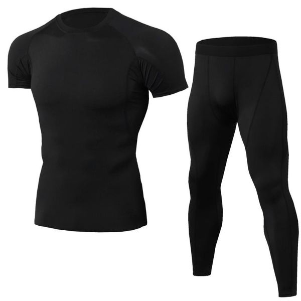 men jogging suits compression sportswear men leggings workout clothes quick dry running training gym wear suit fitness tracksuit, Black;blue
men jogging suits compression sportswear men leggings workout clothes quick dry running training gym wear suit fitness tracksuit, Black;blue