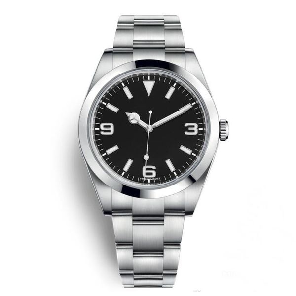 wholesale explorer black dial stainless steel automatic 2813 movement watch casual date reloj de lujo montre relojes de marca wristwatch, Slivery;brown
wholesale explorer black dial stainless steel automatic 2813 movement watch casual date reloj de lujo montre relojes de marca wristwatch, Slivery;brown