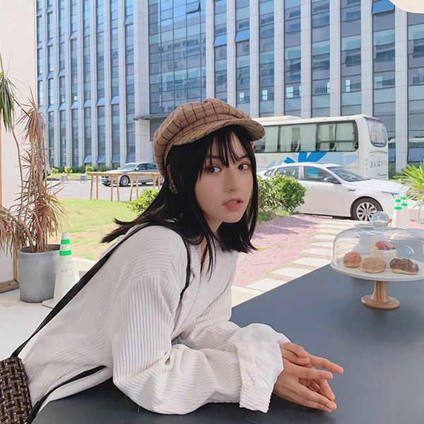 девушки octagon hat берет шляпы вскользь классический plaid вязаная урожай newsboy женщины \ 's cap casquette femme, Blue;gray
девушки octagon hat берет шляпы вскользь классический plaid вязаная урожай newsboy женщины \ 's cap casquette femme, Blue;gray