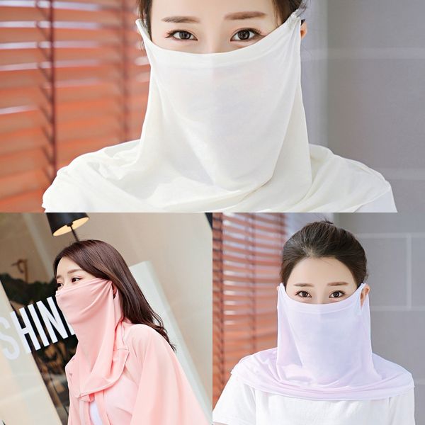 brfkc women scarf face mask chiffon styles silk 38 handkerchief outdoor windproof half face sunshade dust-proof masks scarf, Black
brfkc women scarf face mask chiffon styles silk 38 handkerchief outdoor windproof half face sunshade dust-proof masks scarf, Black