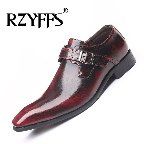 men leather shoes oxford, Black