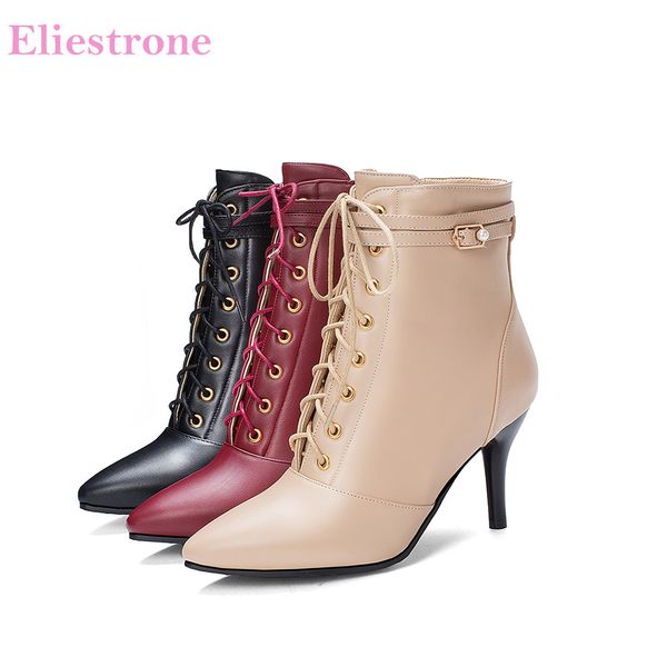 2019 winter brand new fashion black beige women ankle dress boots high heels lady shoes ls916 plus big small size 11 30 43 48
2019 winter brand new fashion black beige women ankle dress boots high heels lady shoes ls916 plus big small size 11 30 43 48