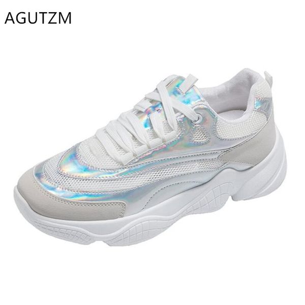 agutzm 2019 new spring women shoes lace-up mesh breathable sneakers fashion women casual flat shoes zapatos de mujer q927, Black
agutzm 2019 new spring women shoes lace-up mesh breathable sneakers fashion women casual flat shoes zapatos de mujer q927, Black