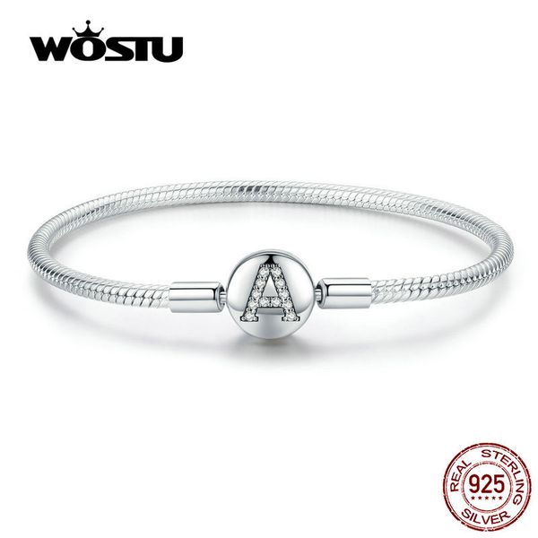 wostu alphabet letter a bracelets 925 sterling silver zircon charm bracelets for women wedding fashion jewelry cqb140, Golden;silver
wostu alphabet letter a bracelets 925 sterling silver zircon charm bracelets for women wedding fashion jewelry cqb140, Golden;silver