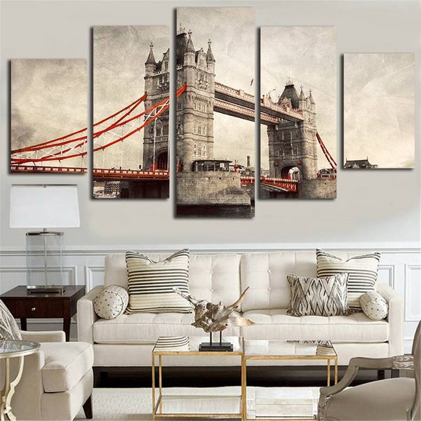 modern home decor canvas painting modular picture 5 piece london river thames printing artwork poster for bedroom no frame
modern home decor canvas painting modular picture 5 piece london river thames printing artwork poster for bedroom no frame
