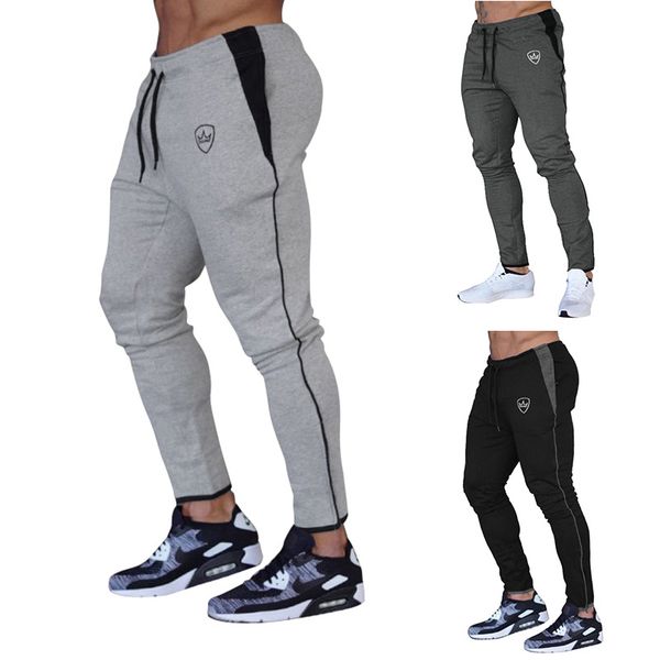 2019 casual sport pants spring and autumn new style fashion plus-size men's casual drawstring color panel slim fit skinny pants, Black
2019 casual sport pants spring and autumn new style fashion plus-size men's casual drawstring color panel slim fit skinny pants, Black