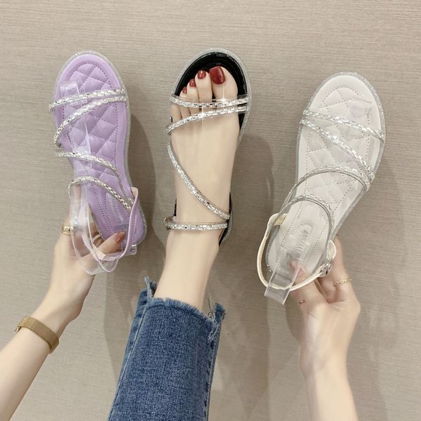 rhinestone sandals clear heels 2020 women's female shoe low-heeled shoes with strap all-match rhinestones sale ladies gladiator, Black
rhinestone sandals clear heels 2020 women's female shoe low-heeled shoes with strap all-match rhinestones sale ladies gladiator, Black