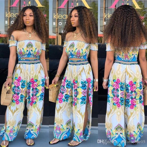suits beach fashion printed clothing women characteristic print suits summer strapless 2pcs casual, White
suits beach fashion printed clothing women characteristic print suits summer strapless 2pcs casual, White