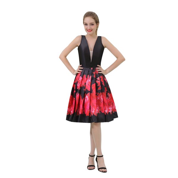 mb047 v-neck backless floral formal dress australia a-line prom short dresses 2019 party dresses minecraft skins vestido de festa branco, Black
mb047 v-neck backless floral formal dress australia a-line prom short dresses 2019 party dresses minecraft skins vestido de festa branco, Black