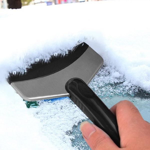 car snow shovel stainless steel snow scraper household refrigerator defroster shovel short car accessories 
car snow shovel stainless steel snow scraper household refrigerator defroster shovel short car accessories