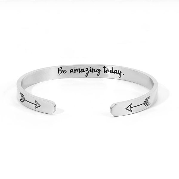 stainless steel bracelet for lovers special gifts durable round metal jewelry anniversary for women forever love cupid's arrow, Black
stainless steel bracelet for lovers special gifts durable round metal jewelry anniversary for women forever love cupid's arrow, Black