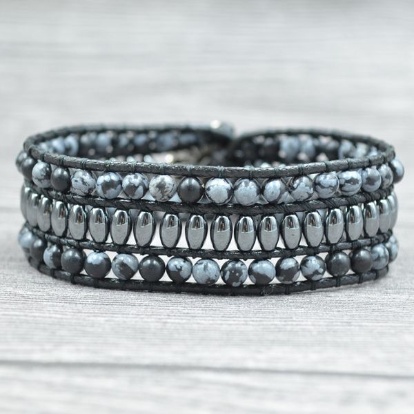 new women men bracelet unique snowflakes agate with hematite beads weave charm wrap bracelets handmade boho bracelet dropship, Golden;silver
new women men bracelet unique snowflakes agate with hematite beads weave charm wrap bracelets handmade boho bracelet dropship, Golden;silver