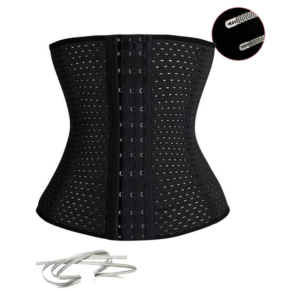 corset workout waist trainer women cincher girdle glass ladies tummy control body shaper underbust slimming belt weigthloss 
corset workout waist trainer women cincher girdle glass ladies tummy control body shaper underbust slimming belt weigthloss
