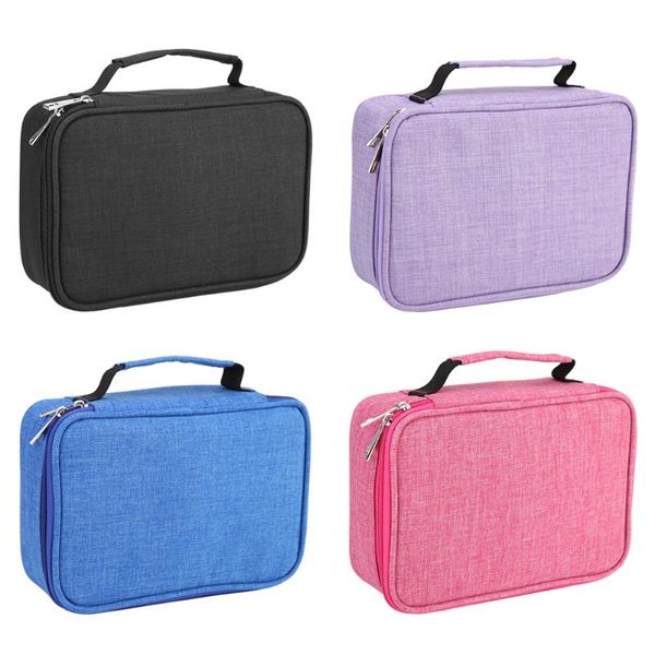 portable canvas 72 holes pencil case canvas school pencil cases storage bag case multi-layer makeup storage bag stationery box
portable canvas 72 holes pencil case canvas school pencil cases storage bag case multi-layer makeup storage bag stationery box