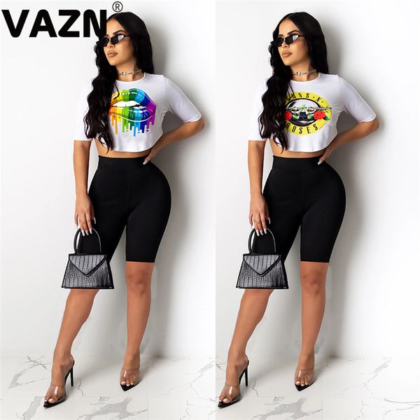 vazn summer fashion mujer keeping fit suit 2020 casual tracksuit for women short sleeve 2 piece sets night club sets, White
vazn summer fashion mujer keeping fit suit 2020 casual tracksuit for women short sleeve 2 piece sets night club sets, White