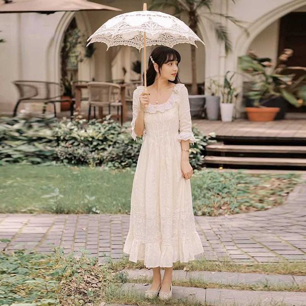 romantic appointment date hollow embroidery lace dress, Black;gray 
romantic appointment date hollow embroidery lace dress, Black;gray