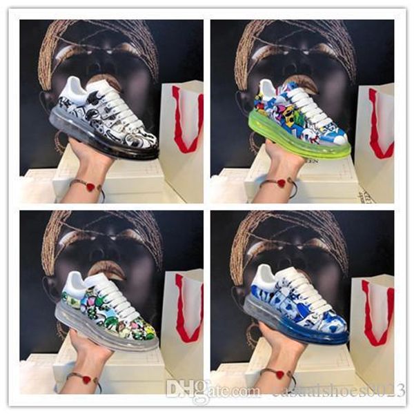 designer vacuum cushion white shoes graffiti platform sneaker rubber sole sneaker genuine leather plate-forme casual shoes 09, Black
designer vacuum cushion white shoes graffiti platform sneaker rubber sole sneaker genuine leather plate-forme casual shoes 09, Black