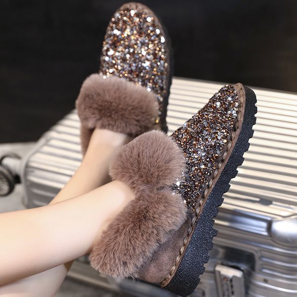 winter black khaki flat shoes sequined cloth women ankle boot warm plush inside ankle boot round toe antiskid snow boots u11-17
winter black khaki flat shoes sequined cloth women ankle boot warm plush inside ankle boot round toe antiskid snow boots u11-17