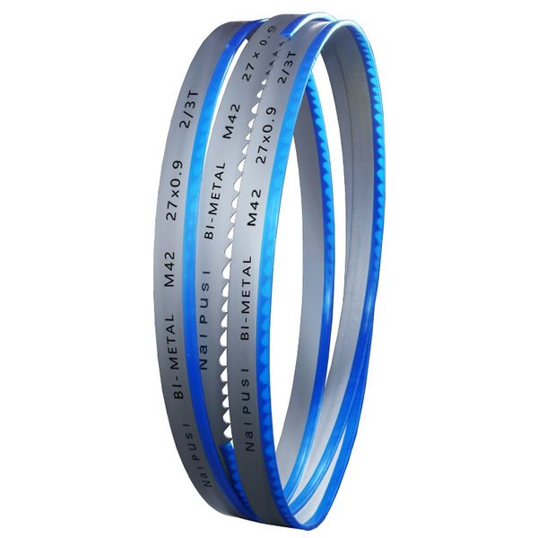 band saw blad (length customized) 2908-3810mmx 27mm x 0.9mm bi-metal bandsaw blade for cutting metal 1"x0.035" quality assurance
band saw blad (length customized) 2908-3810mmx 27mm x 0.9mm bi-metal bandsaw blade for cutting metal 1"x0.035" quality assurance