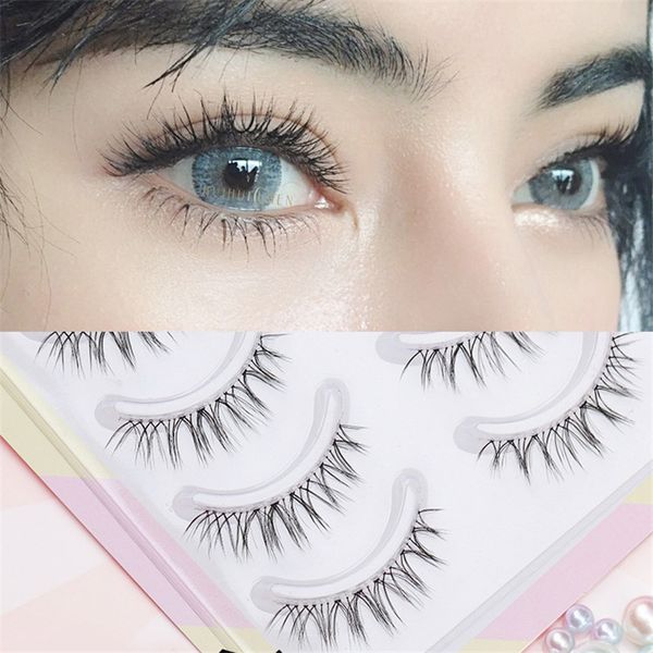 false eyelashes 5pair handmade natural messy thick wispy fluffy eyelash professional soft long extension beauty tool
false eyelashes 5pair handmade natural messy thick wispy fluffy eyelash professional soft long extension beauty tool