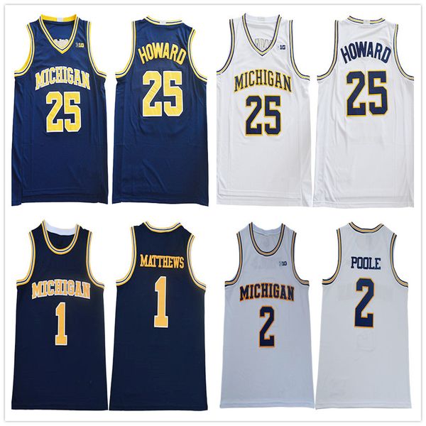 2020 men ncaa michigan wolverines 1 charles matthews 2 pool 25 juwan howard white navy yellow basketball jersey college embroidered stitched, Black
2020 men ncaa michigan wolverines 1 charles matthews 2 pool 25 juwan howard white navy yellow basketball jersey college embroidered stitched, Black