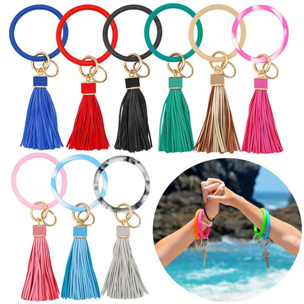 new silicone charm bracelets tassel key rings fashion pendant wristbands sports keychain bracelets bangle round rings party favor key holder, Slivery;golden
new silicone charm bracelets tassel key rings fashion pendant wristbands sports keychain bracelets bangle round rings party favor key holder, Slivery;golden