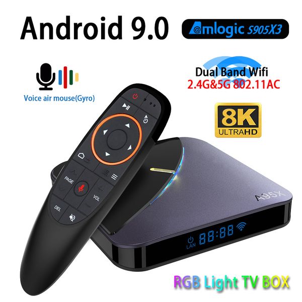 a95x f3 8k rgb light android 9.0 tv box amlogic s905x3 4gb 64gb dual wifi 4k 60fps youtube телеприставку медиа-плеер
a95x f3 8k rgb light android 9.0 tv box amlogic s905x3 4gb 64gb dual wifi 4k 60fps youtube телеприставку медиа-плеер