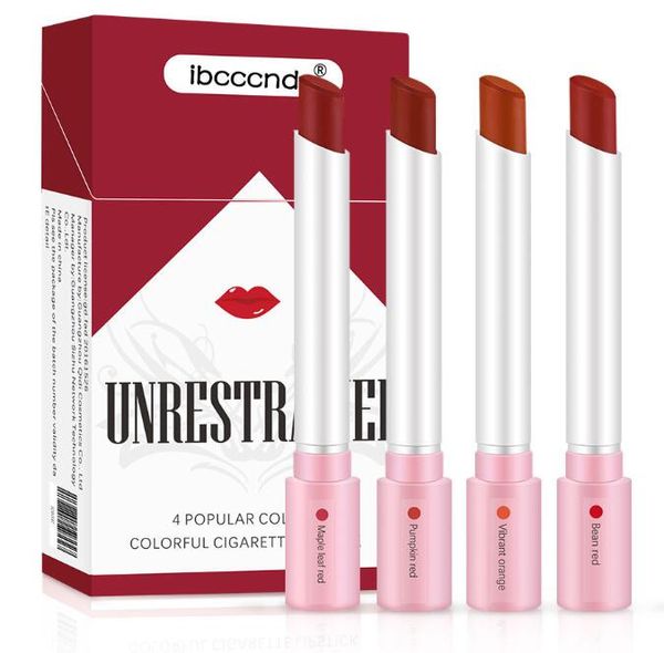 4 colors velvet matte lipstick cigarette tube lip gloss long lasting waterproof lipgloss women makeup cosmetic batom
4 colors velvet matte lipstick cigarette tube lip gloss long lasting waterproof lipgloss women makeup cosmetic batom