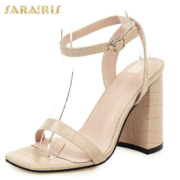 sarairis 2020 new design dropship chunky high heels summer sandals woman shoes buckle strap concise shoes women sandals, Black
sarairis 2020 new design dropship chunky high heels summer sandals woman shoes buckle strap concise shoes women sandals, Black