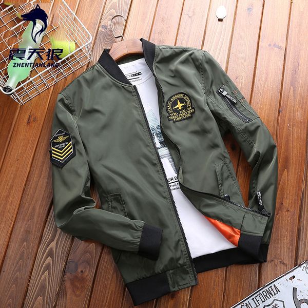 jacket men 2020 spring autumn fashion stand collar embroidery baseball bomber jackets and coats plus size m-4xl, Black;brown
jacket men 2020 spring autumn fashion stand collar embroidery baseball bomber jackets and coats plus size m-4xl, Black;brown
