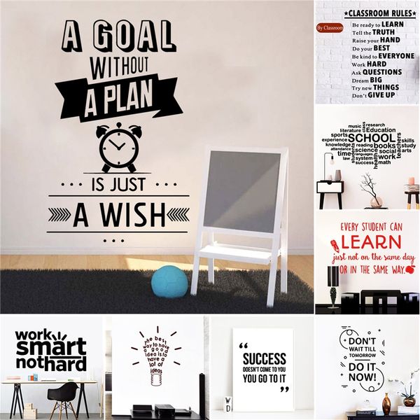 large size postive quotes wall stickers for living room house classroom office school sentence decoration accessories mural
large size postive quotes wall stickers for living room house classroom office school sentence decoration accessories mural