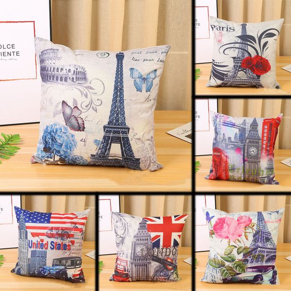 mling 1pcs 45x45cm vintage paris tower decorative pillow flax sofa cushion waist pillow cover decorative cushion cover
mling 1pcs 45x45cm vintage paris tower decorative pillow flax sofa cushion waist pillow cover decorative cushion cover