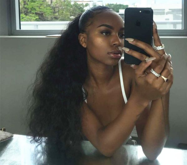 140g long wavy human hair pony tail hairpiece drawstring brazilian natural wavy ponytail extension for black women
140g long wavy human hair pony tail hairpiece drawstring brazilian natural wavy ponytail extension for black women