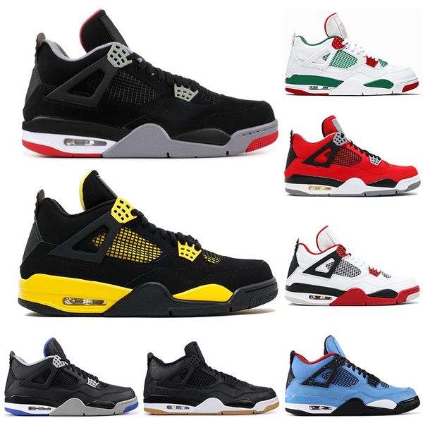 2019 4 og mens basketball shoes black cat black gum fire red designer 4s baskets trainers travis scotts fashion sneakers chaussures 40-47, White;red
2019 4 og mens basketball shoes black cat black gum fire red designer 4s baskets trainers travis scotts fashion sneakers chaussures 40-47, White;red