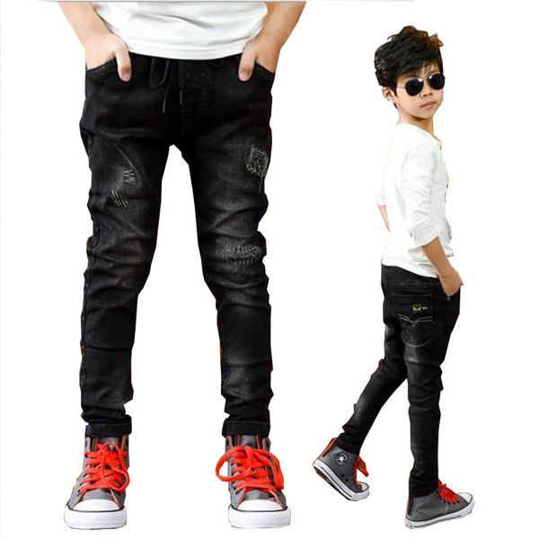 boys pants spring autumn black jeans kids casual trousers boys jeans teenage trousers children casual pants 5-13 y boys outwear, Blue
boys pants spring autumn black jeans kids casual trousers boys jeans teenage trousers children casual pants 5-13 y boys outwear, Blue