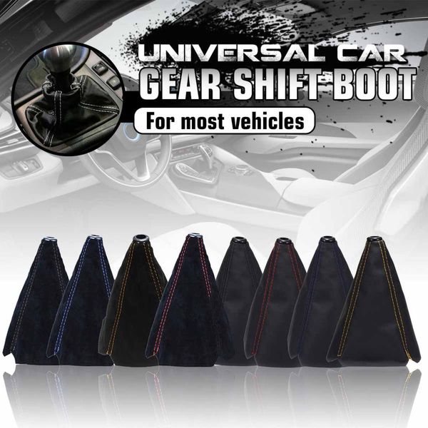 universal shifter collars gear shift gaiter boot cover mt/at leather shifter knob gaitor boot red yellow blue black stitch
universal shifter collars gear shift gaiter boot cover mt/at leather shifter knob gaitor boot red yellow blue black stitch