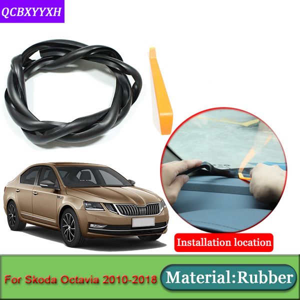 car-styling for octavia 2010-2018 anti-noise soundproof dustproof car dashboard windshield sealing strips auto accessories
car-styling for octavia 2010-2018 anti-noise soundproof dustproof car dashboard windshield sealing strips auto accessories
