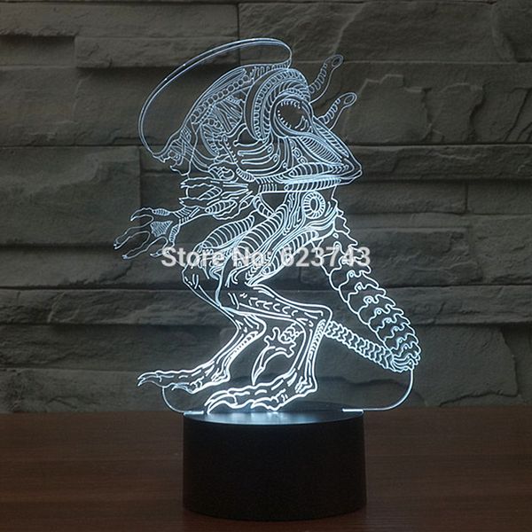 7 color changing acrylic 3d alien monster baby sleep led night light of lamparas 3d led mood lamp for children
7 color changing acrylic 3d alien monster baby sleep led night light of lamparas 3d led mood lamp for children