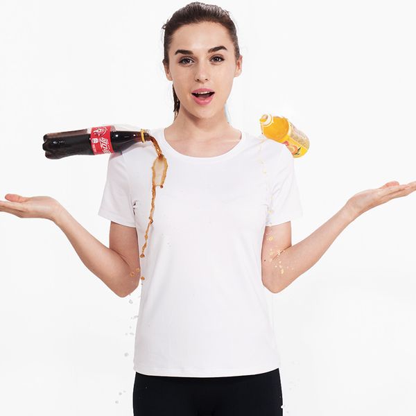 new summer quick dry solid antifouling t-shirt running fitness women shirt polyester, Black;red
new summer quick dry solid antifouling t-shirt running fitness women shirt polyester, Black;red